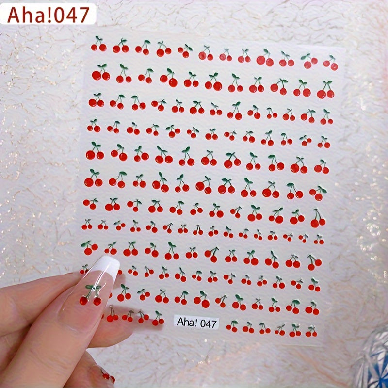 Cherry Nail Stickers