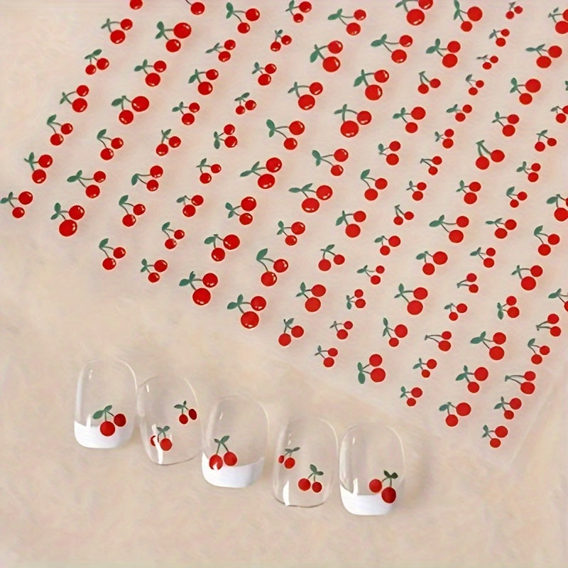 Cherry Nail Stickers