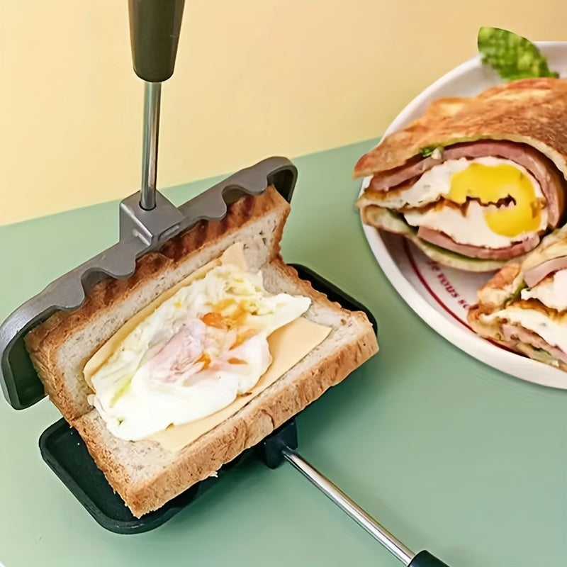 Double Sided Handheld Sandwich Grill