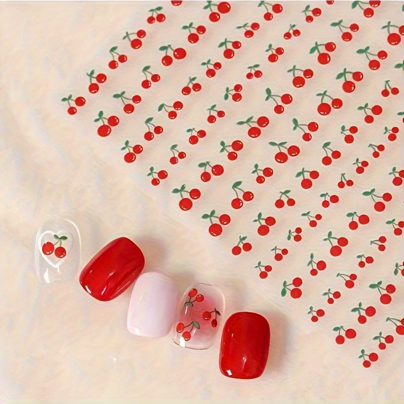 Cherry Nail Stickers