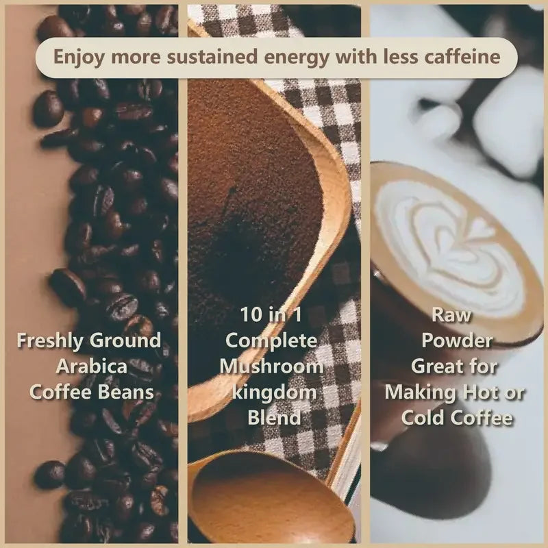 Premium 10-Mushroom Blend Instant Coffee