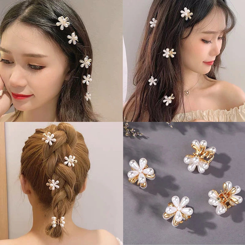✨Daisy Pearl Hair Clips✨