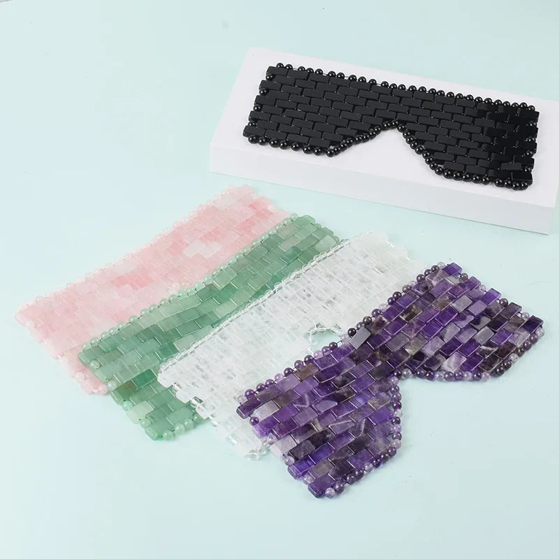 Crystal Natural Stone Eye Mask