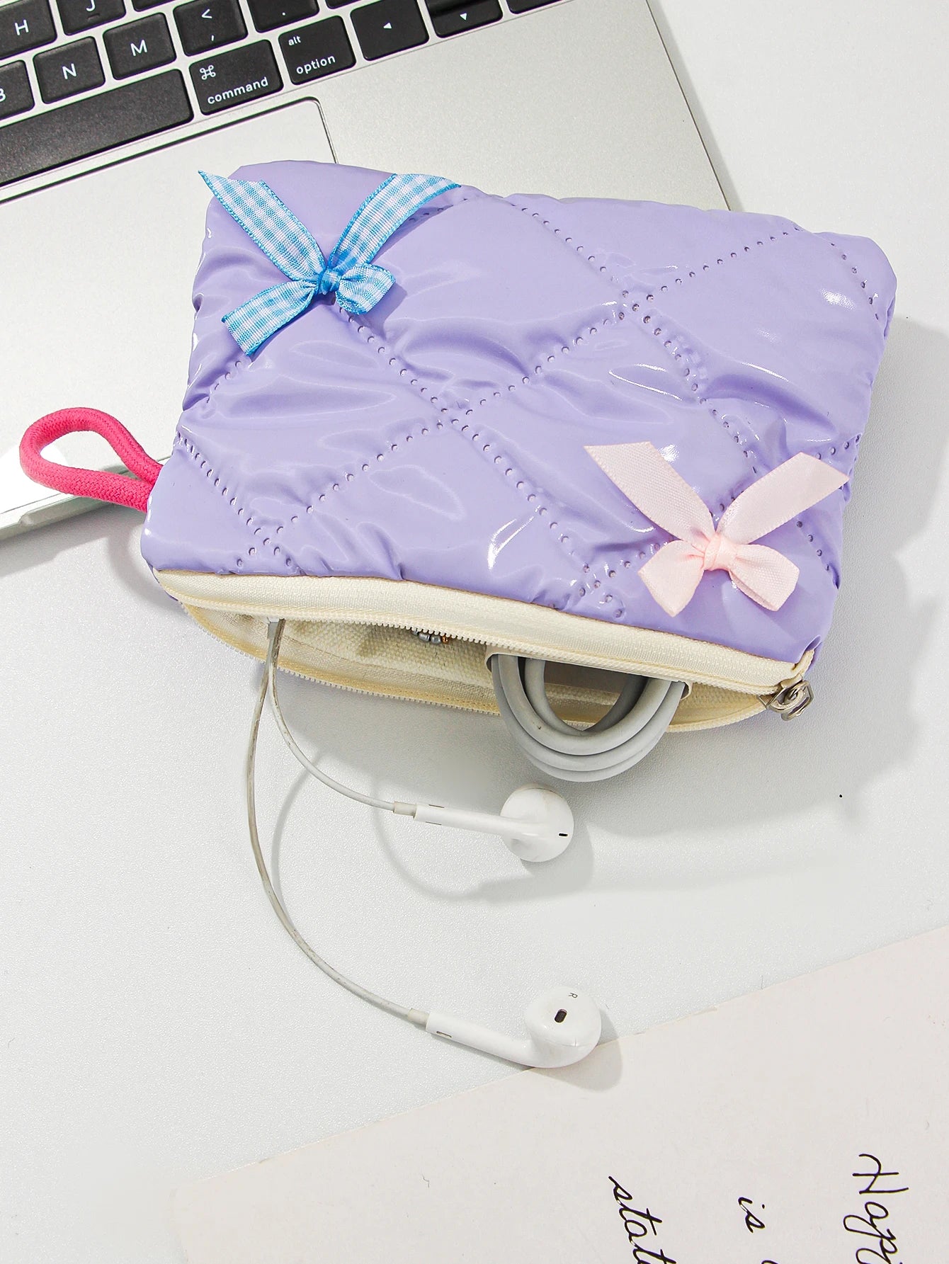 ✨Bow Quilted Coin Purse✨