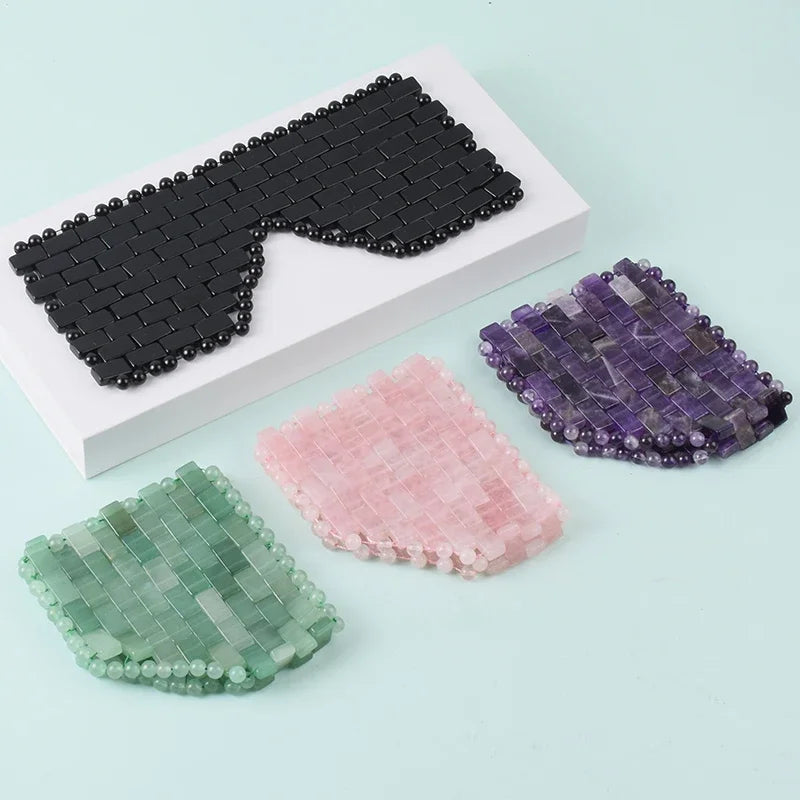Crystal Natural Stone Eye Mask