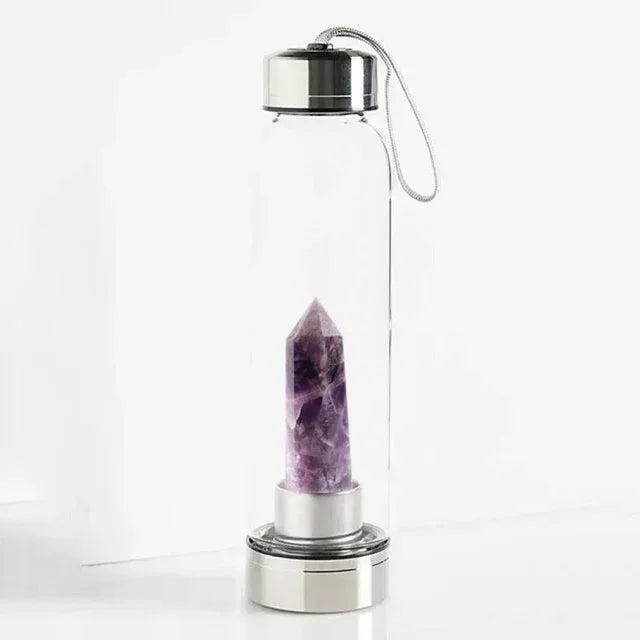 ✨Magic Energy Crystal Glass Water Bottle✨