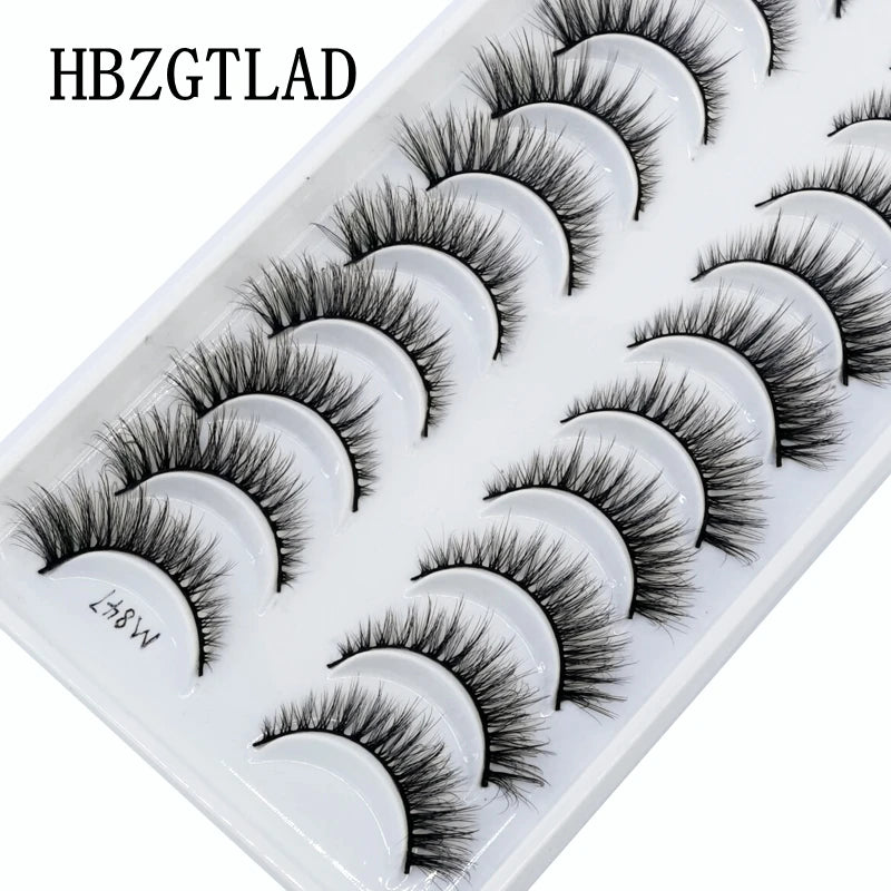 ✨ Cat Eye False Eyelashes (10 Pairs Set) ✨