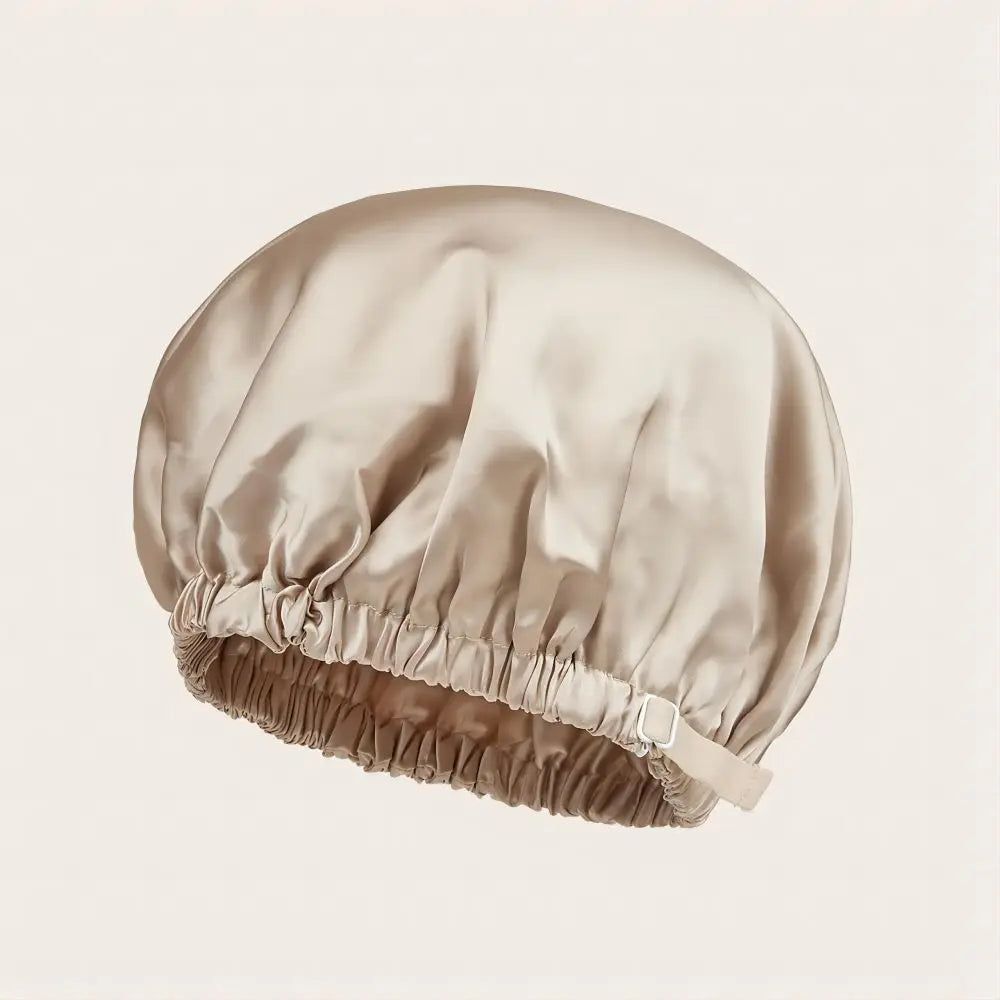Adjustable 100% Mulberry Silk Bonnet