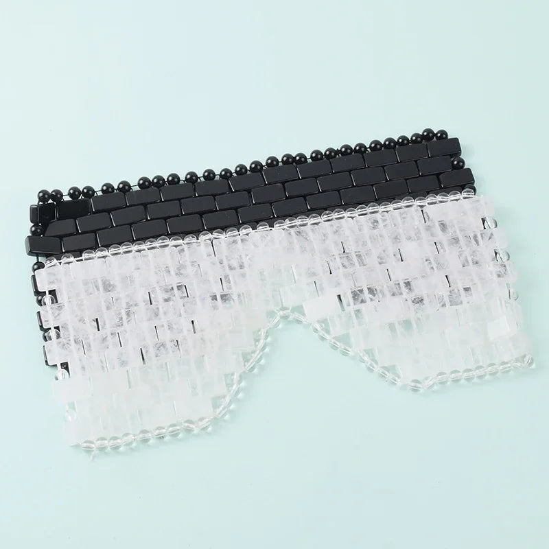 Crystal Natural Stone Eye Mask