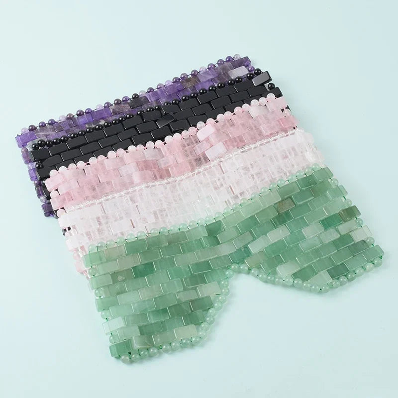 Crystal Natural Stone Eye Mask