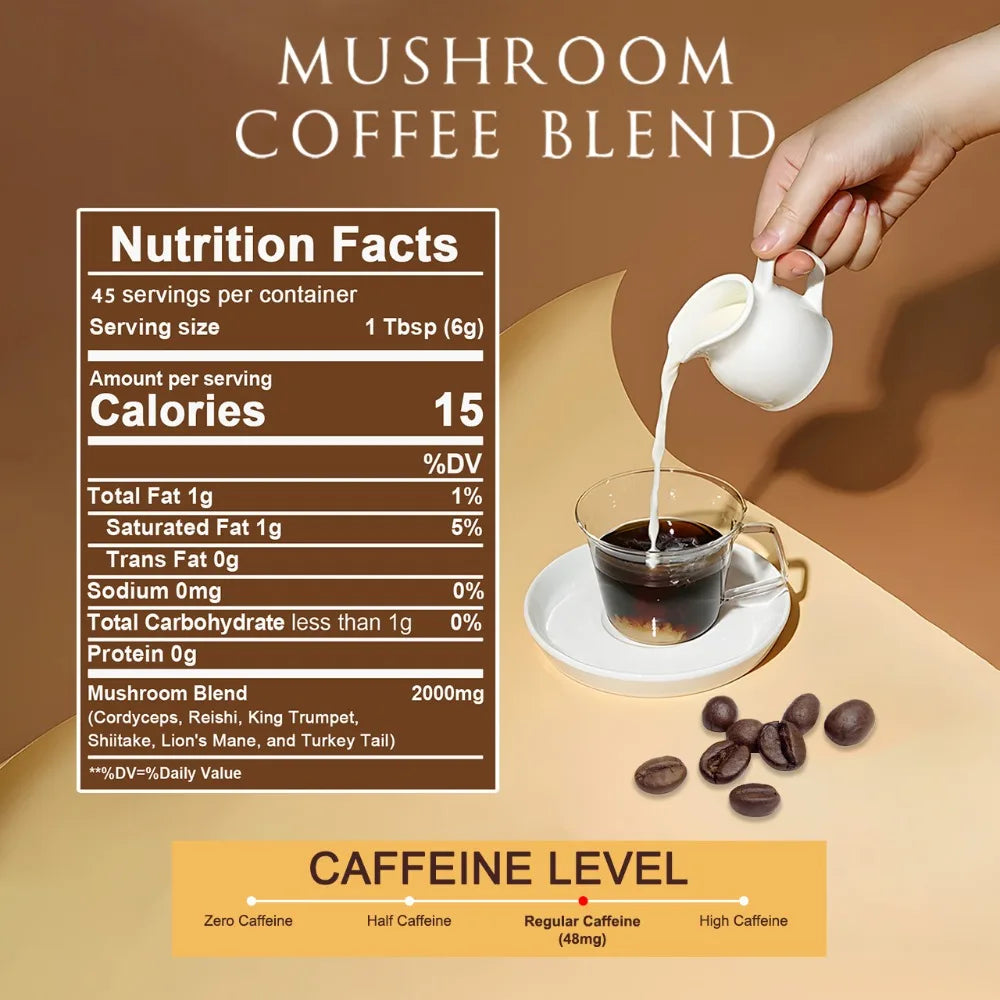 6-in-1 Mushroom Coffee Powder