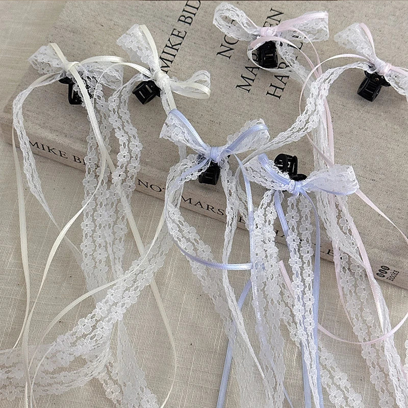 Lace Bow Hairpin