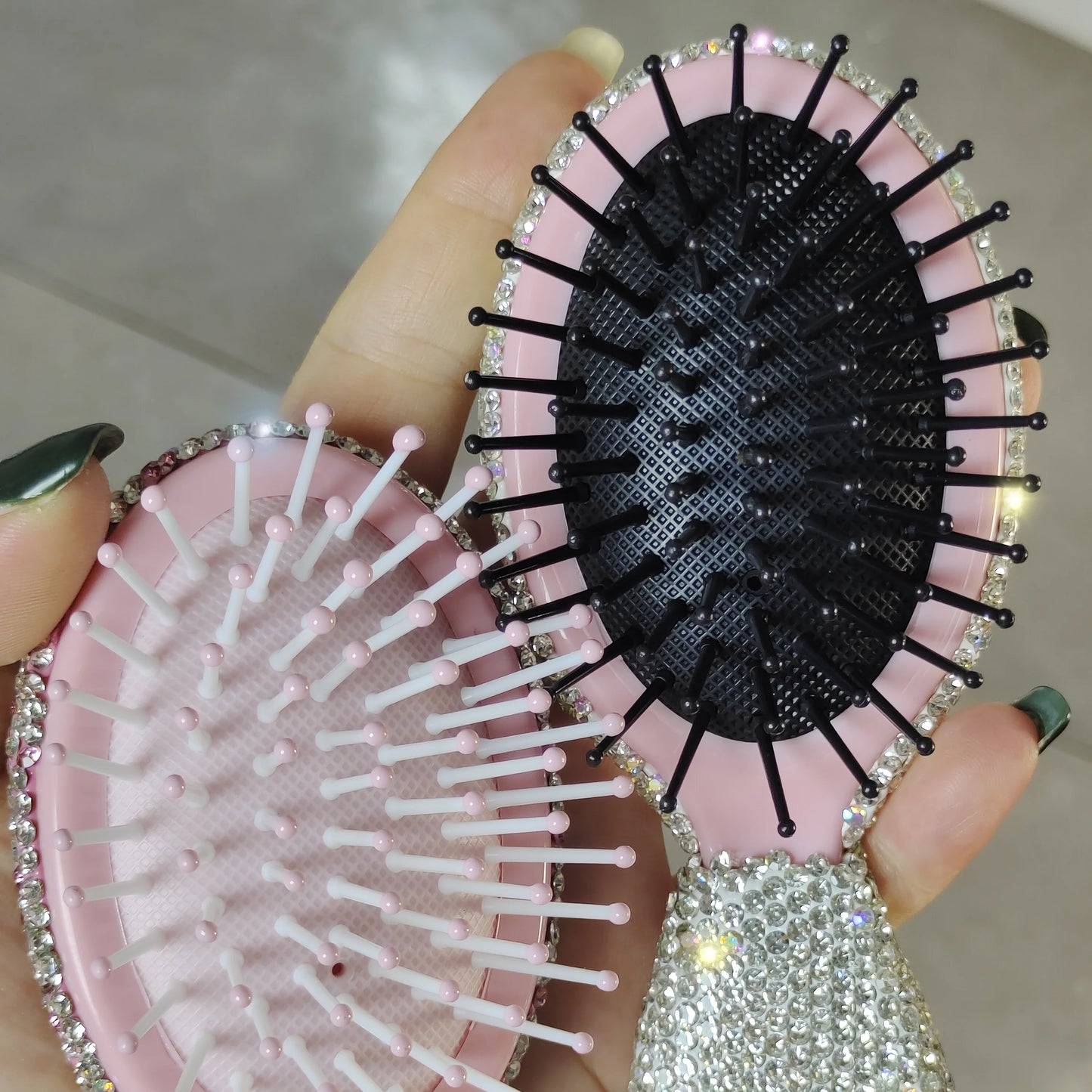 Diamond Mini Hairbrush
