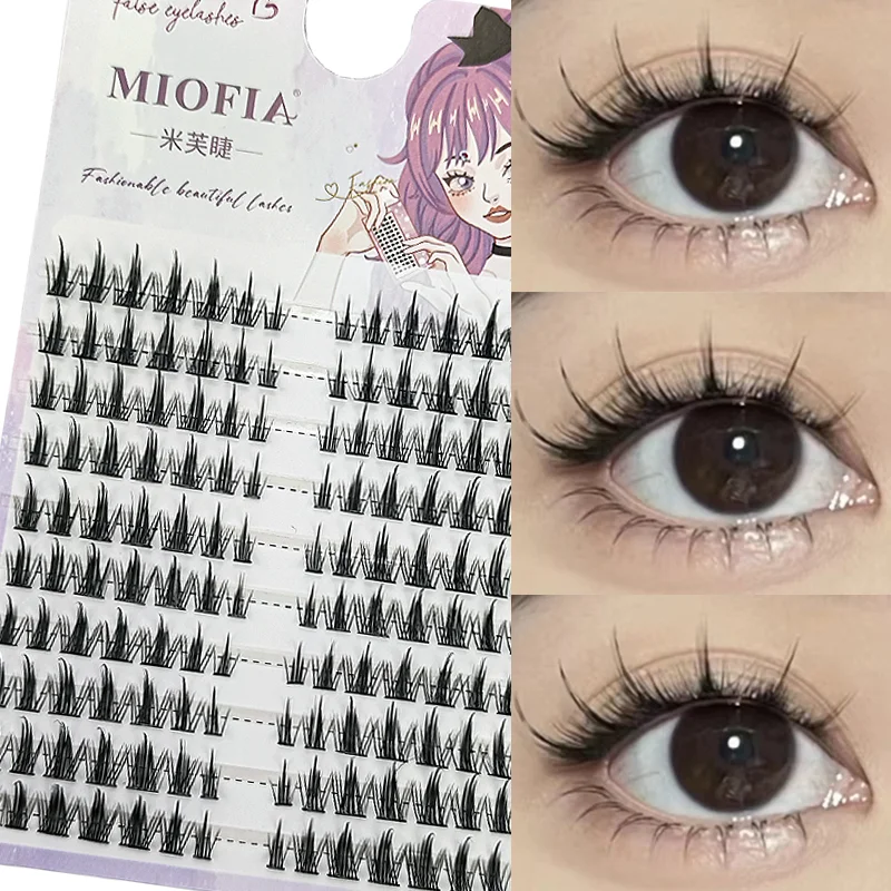 120 Cluster Brown Mink Cluster Eyelashes