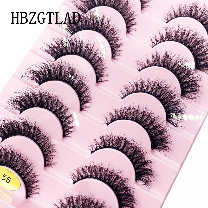 ✨ Cat Eye False Eyelashes (10 Pairs Set) ✨