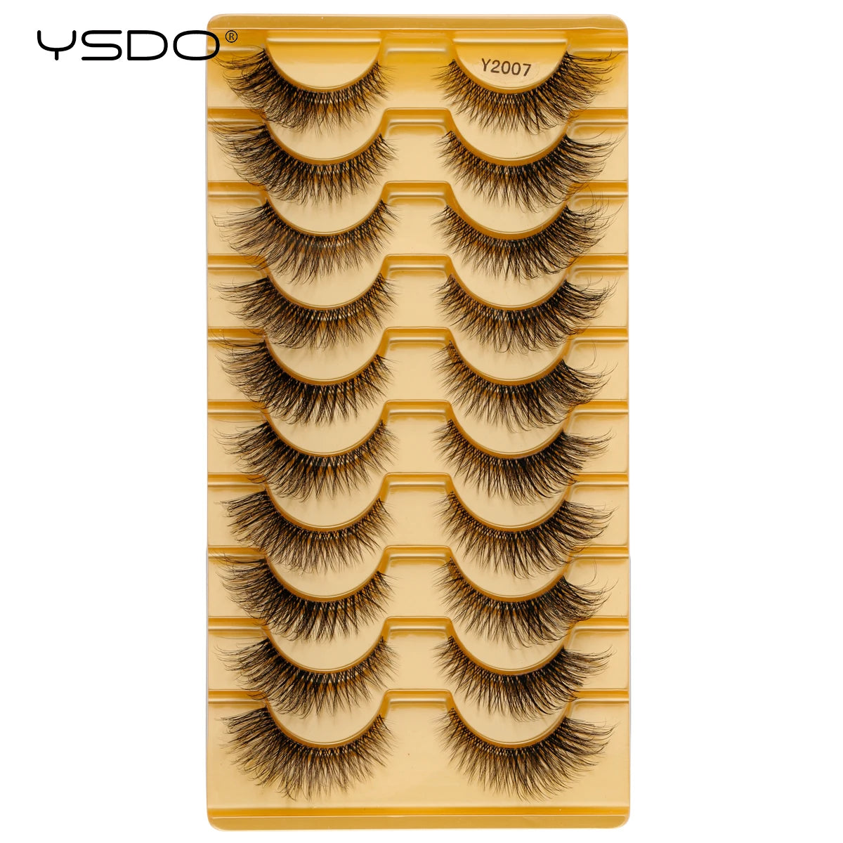 10 Pairs Wispy Strip Eyelashes