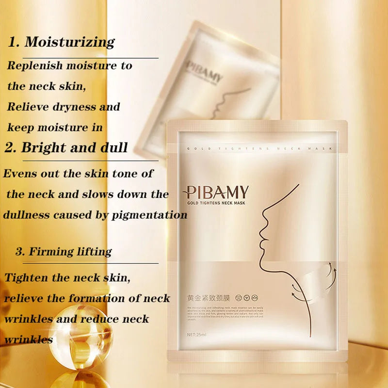 ✨Gold Firming Neck Mask (10 Packets)✨