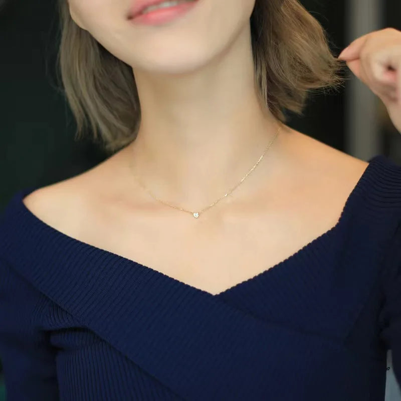 β¨ Zircon Heart Pendant β¨