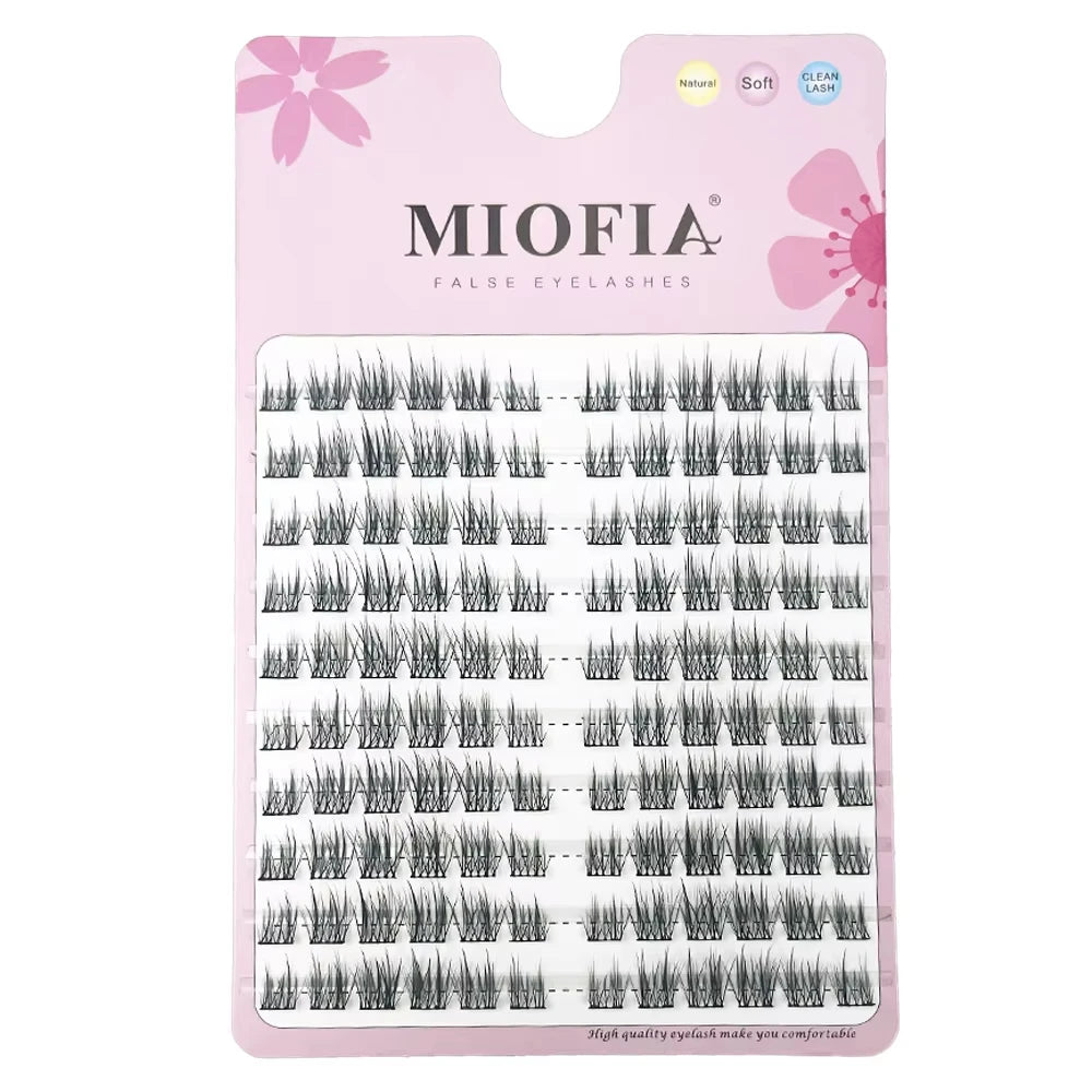 120 Cluster Brown Mink Cluster Eyelashes