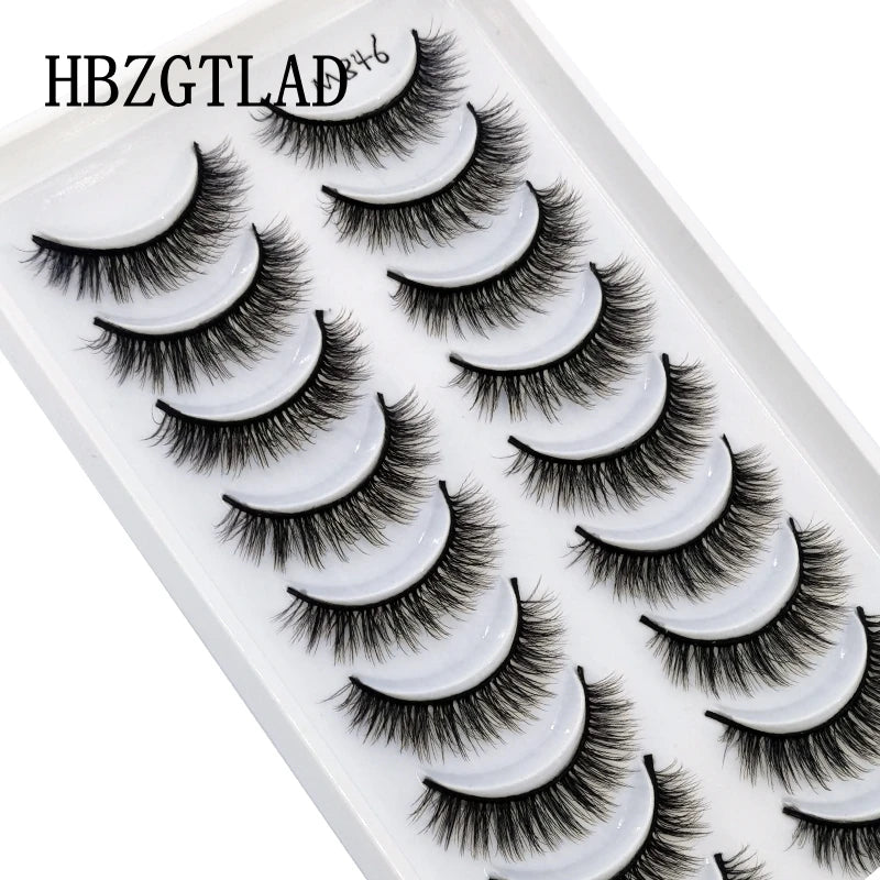 ✨ Cat Eye False Eyelashes (10 Pairs Set) ✨