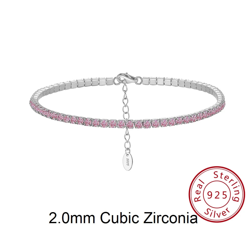 β¨ Sterling Silver Tennis Bracelet β¨