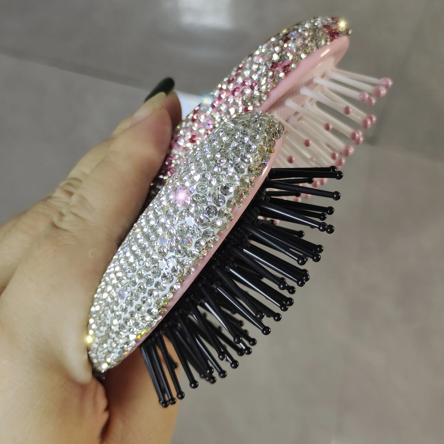 Diamond Mini Hairbrush