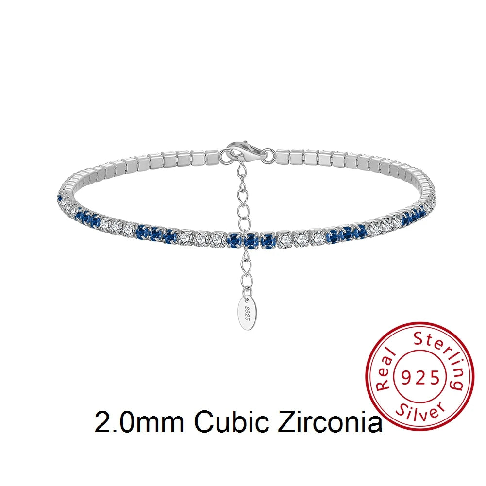 β¨ Sterling Silver Tennis Bracelet β¨