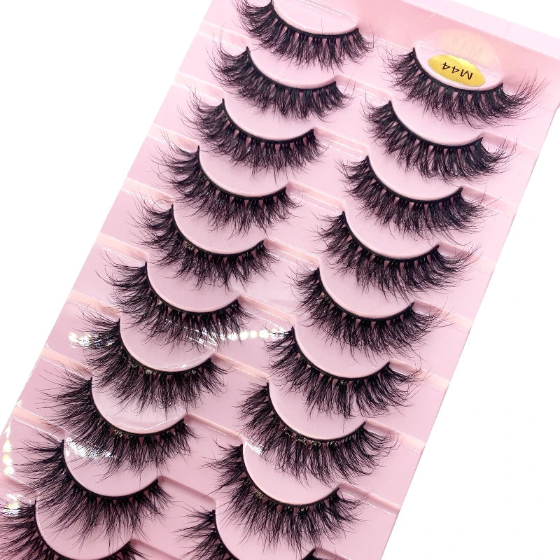 ✨ Cat Eye False Eyelashes (10 Pairs Set) ✨