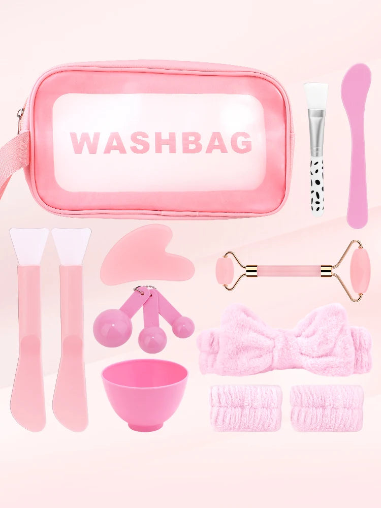 12pc Face Mask Skincare Tools Set