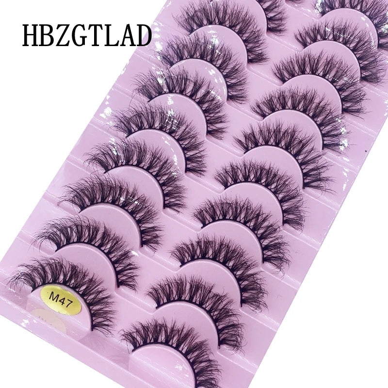 ✨ Cat Eye False Eyelashes (10 Pairs Set) ✨
