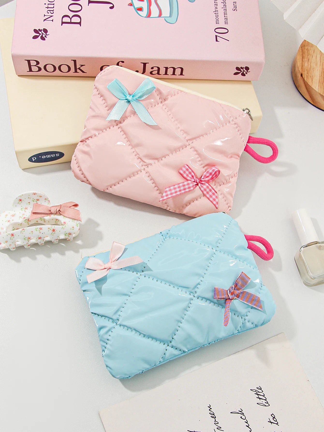 ✨Bow Quilted Coin Purse✨