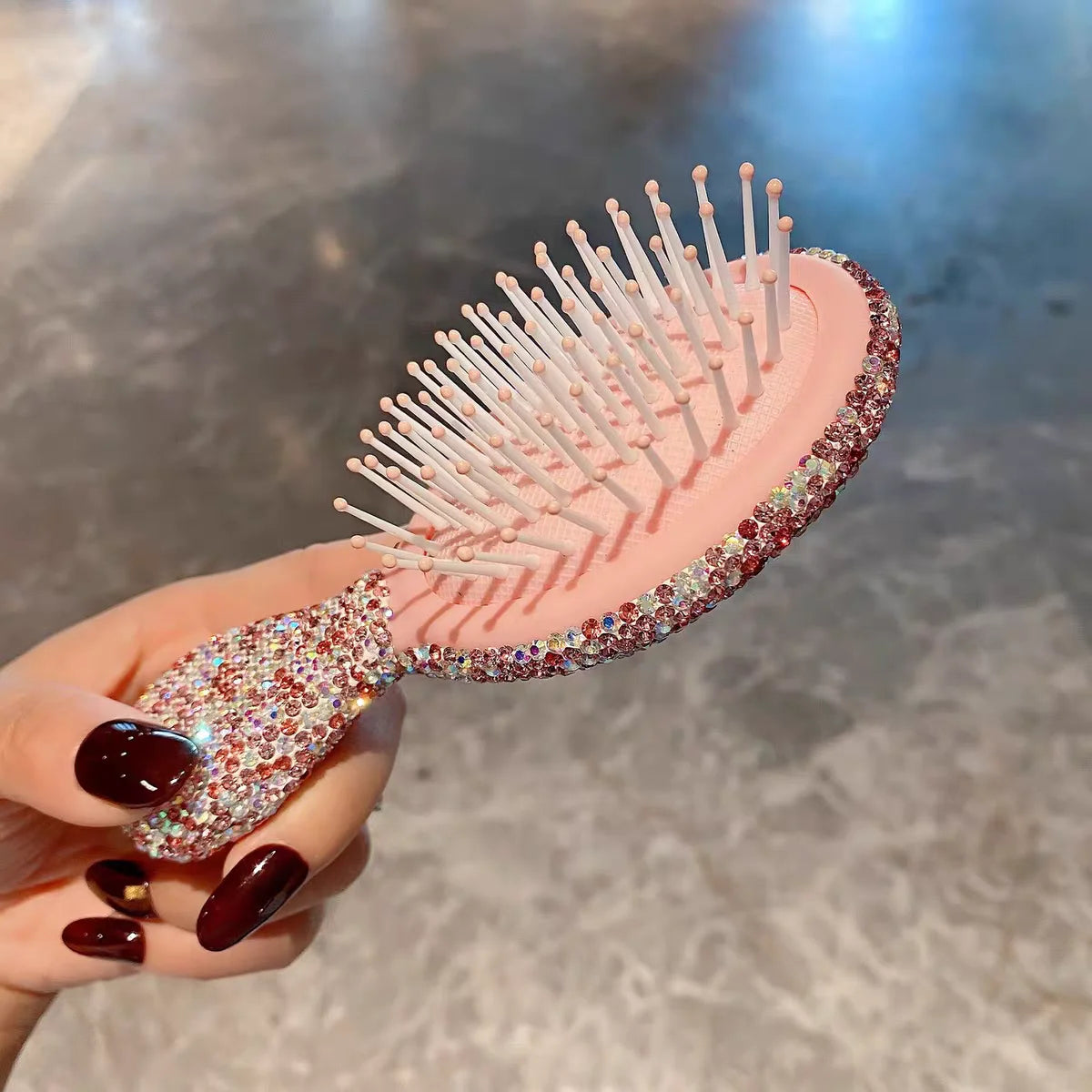 Diamond Mini Hairbrush
