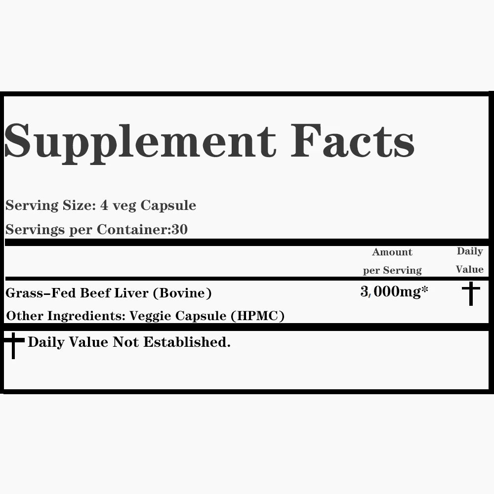 Grass-Fed Beef Liver