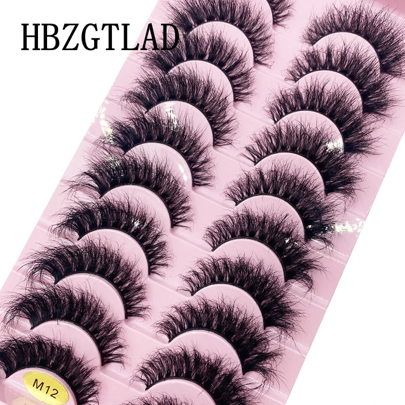 ✨ Cat Eye False Eyelashes (10 Pairs Set) ✨