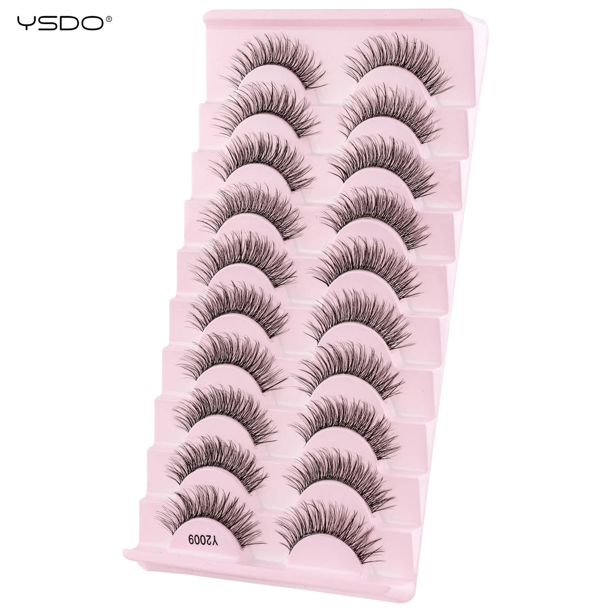 10 Pairs Wispy Strip Eyelashes