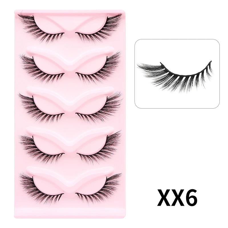 10 Pairs Cat Eye Lashes