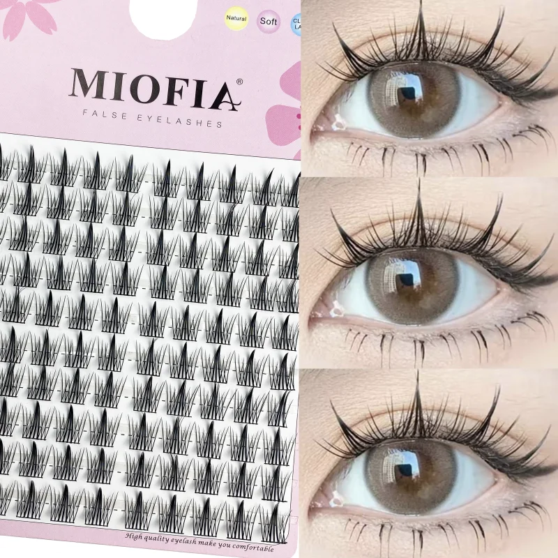 120 Cluster Brown Mink Cluster Eyelashes