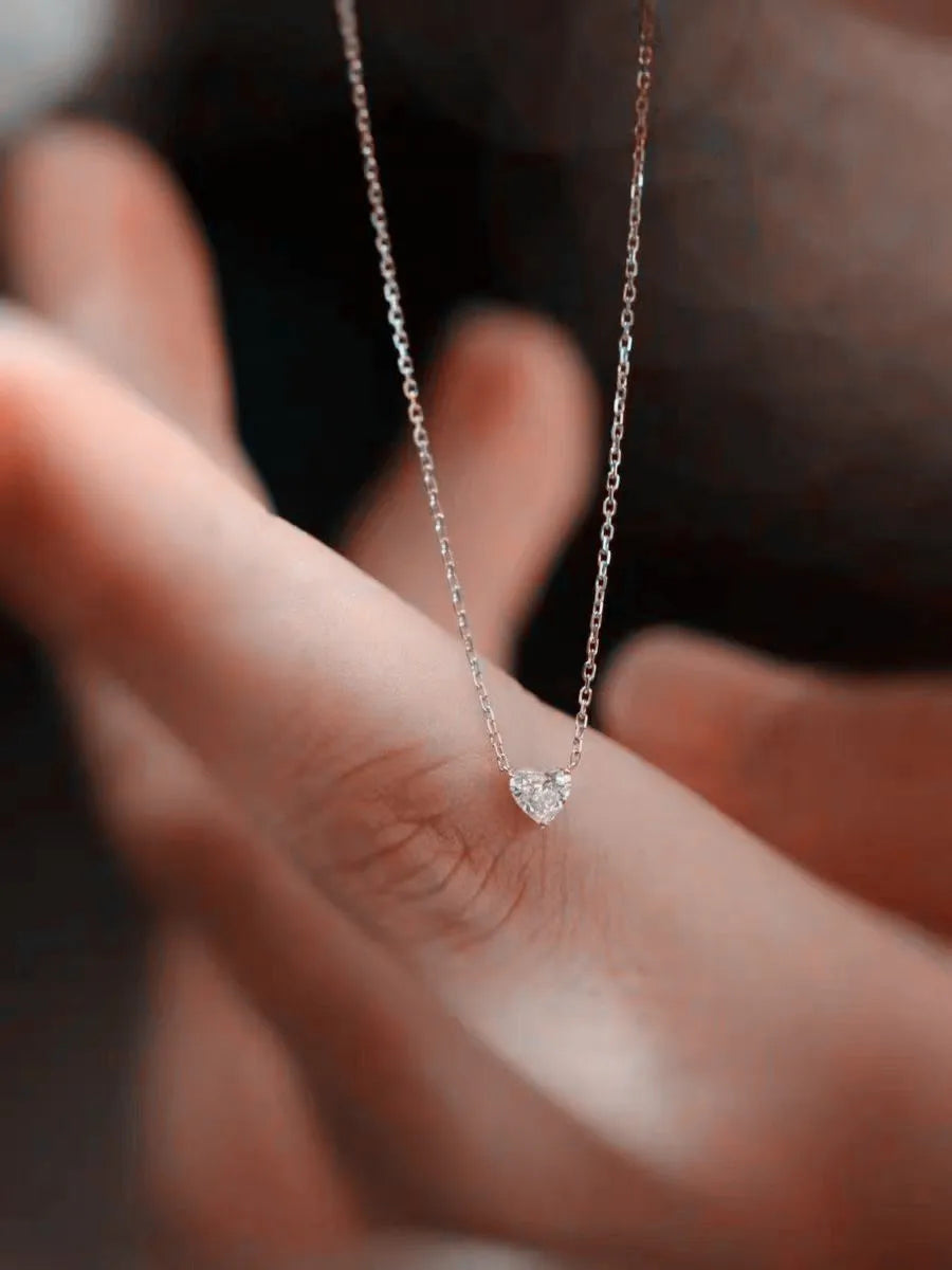 β¨ Zircon Heart Pendant β¨
