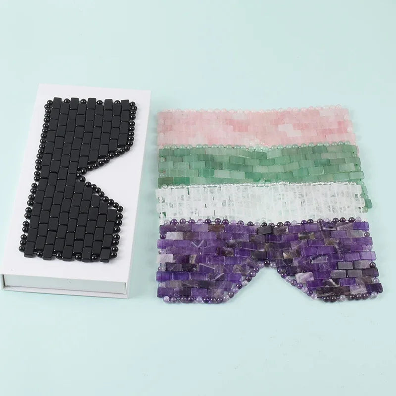 Crystal Natural Stone Eye Mask