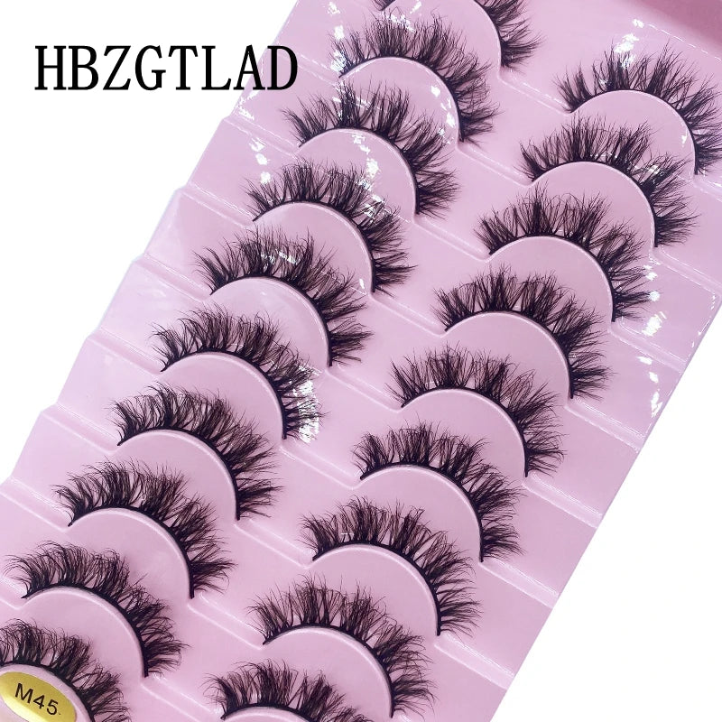 ✨ Cat Eye False Eyelashes (10 Pairs Set) ✨
