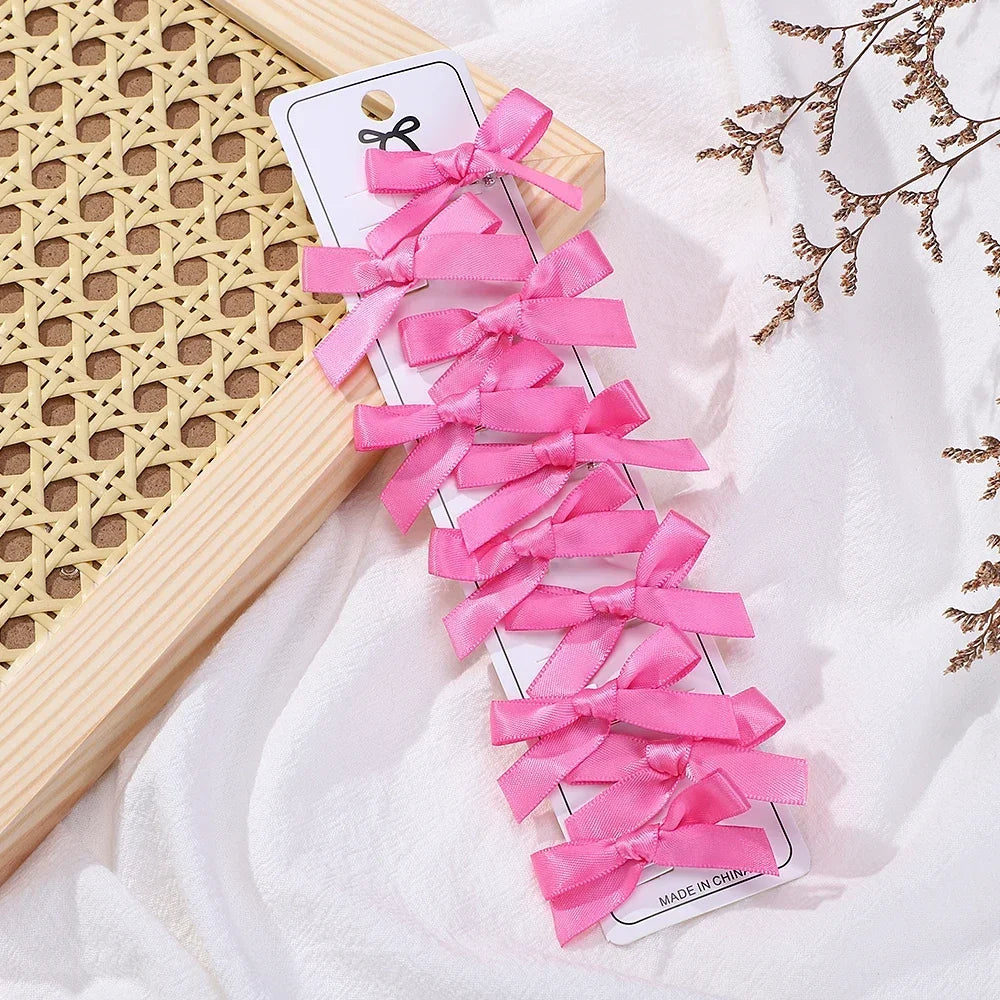 10Pc Mini Bow Clips