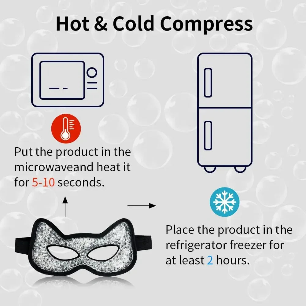 Cat Eye Cooling Reusable Mask