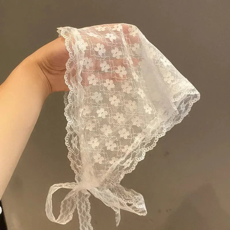 ✨Lace Pastel Hair Scarf✨