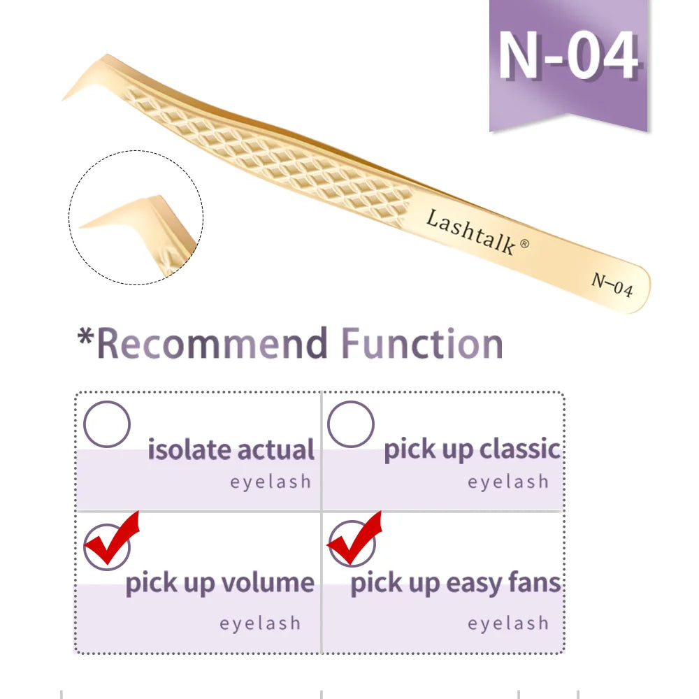 ✨ Golden Lash Extension Tweezers ✨