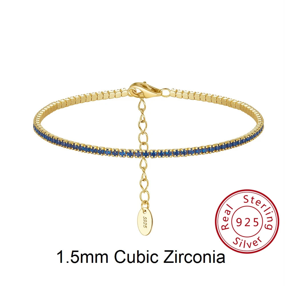 β¨ Sterling Silver Tennis Bracelet β¨