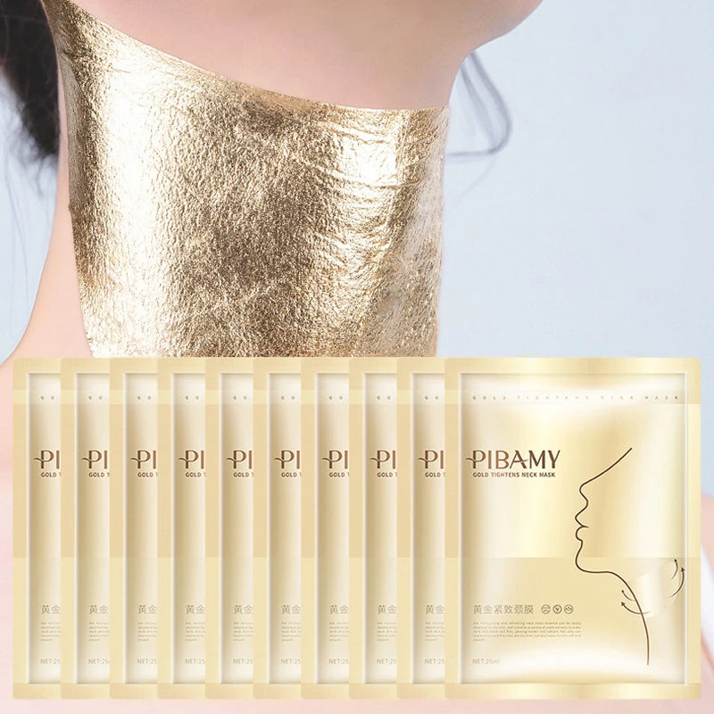 ✨Gold Firming Neck Mask (10 Packets)✨