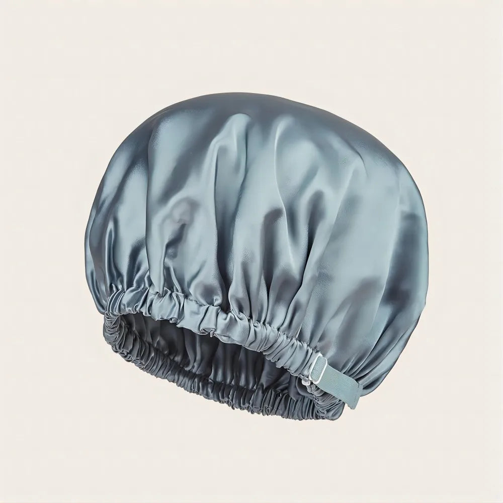 Adjustable 100% Mulberry Silk Bonnet