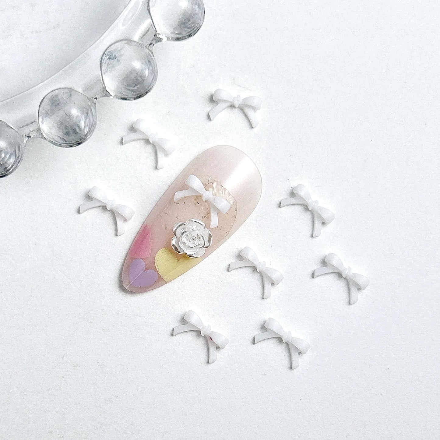 ✨3D Bow Nail Charms (100 Pieces)✨