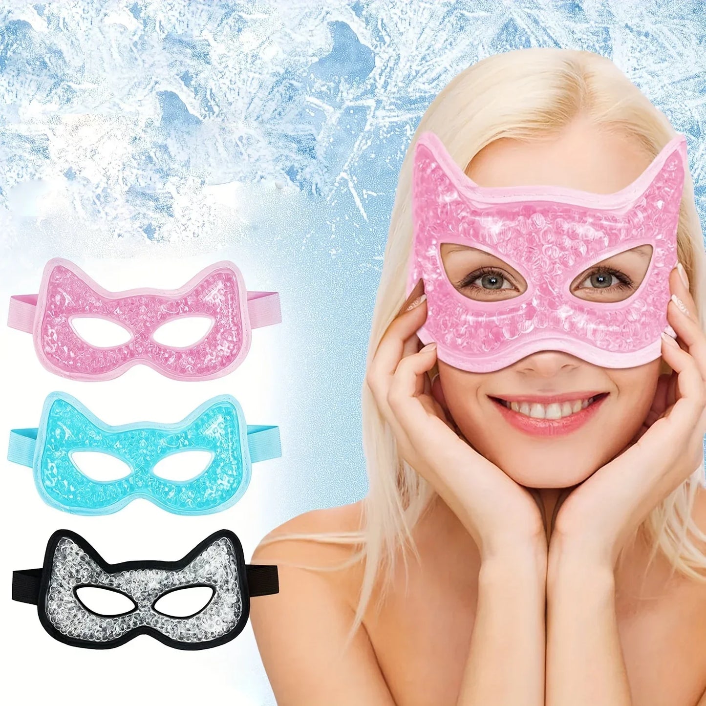 Cat Eye Cooling Reusable Mask