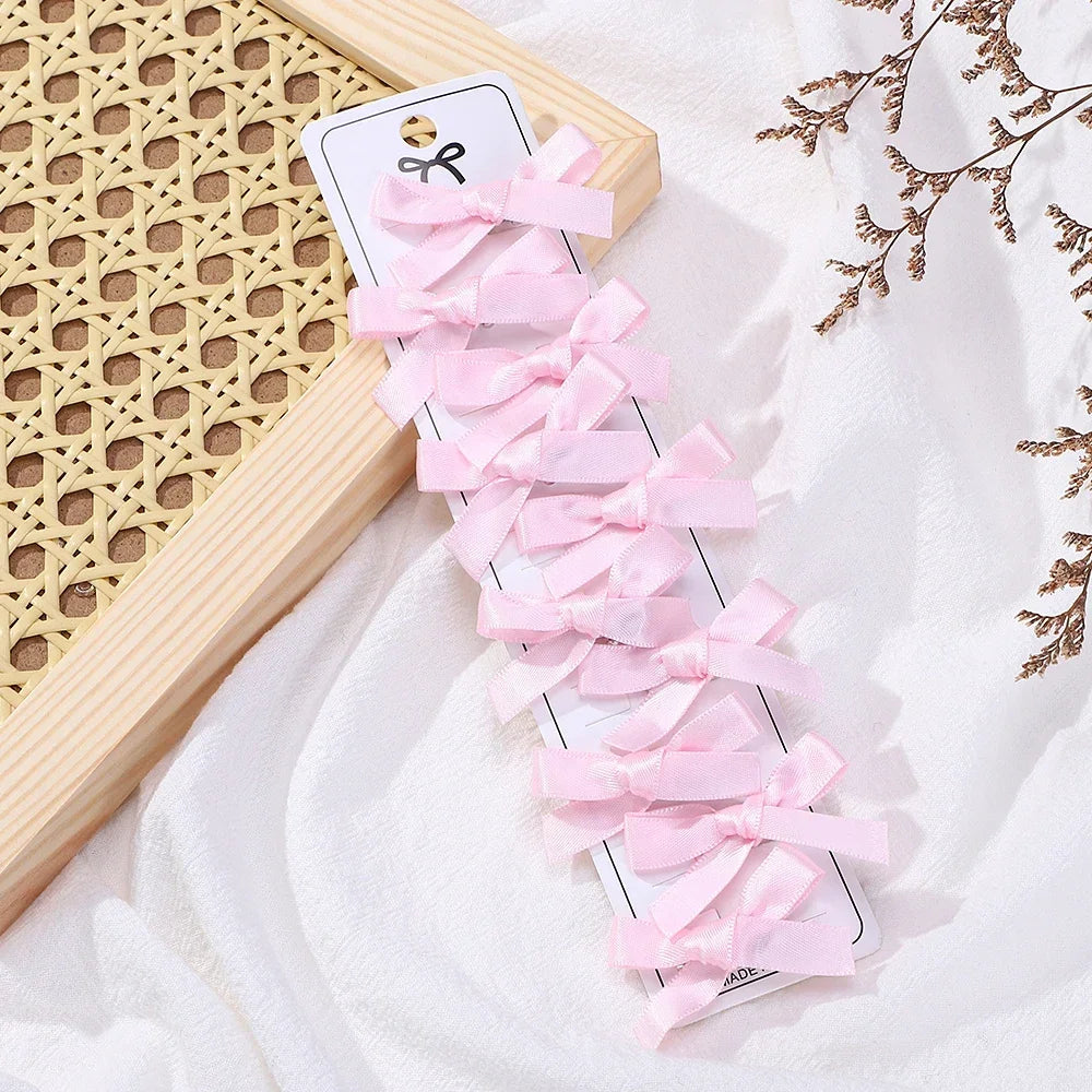 10Pc Mini Bow Clips